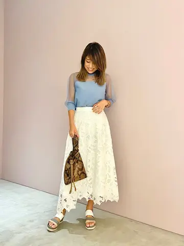 ORIGINATED IN GRACE CONTINENTAL yukimi yonee コーディネート画像