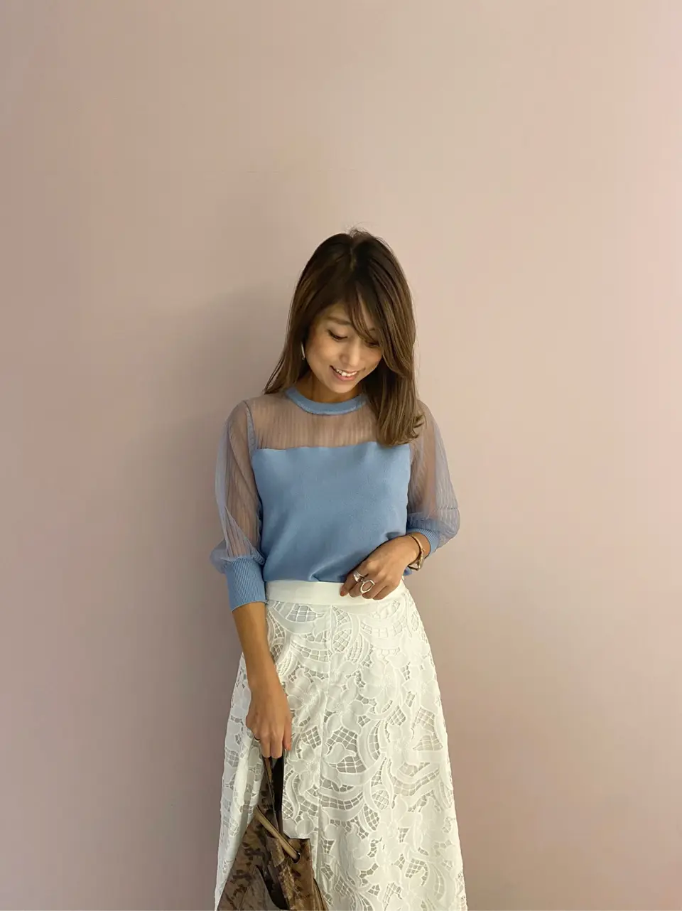 ORIGINATED IN GRACE CONTINENTAL yukimi yonee コーディネート画像