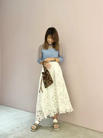 ORIGINATED IN GRACE CONTINENTAL yukimi yonee コーディネート画像