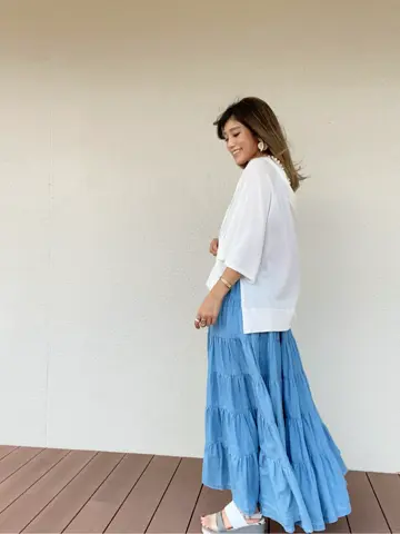 ORIGINATED IN GRACE CONTINENTAL yukimi yonee コーディネート画像