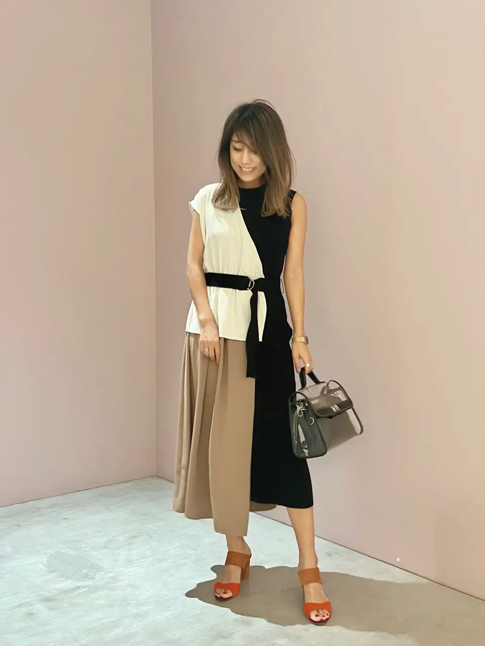 ORIGINATED IN GRACE CONTINENTAL yukimi yonee コーディネート画像