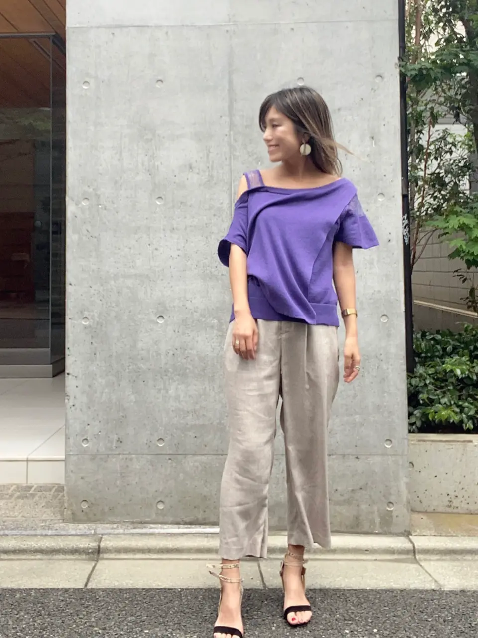 ORIGINATED IN GRACE CONTINENTAL yukimi yonee コーディネート画像