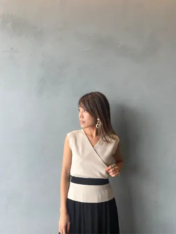 ORIGINATED IN GRACE CONTINENTAL yukimi yonee コーディネート画像