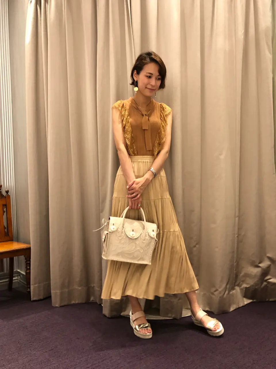 ORIGINATED IN GRACE CONTINENTAL 亀田 未希 コーディネート画像