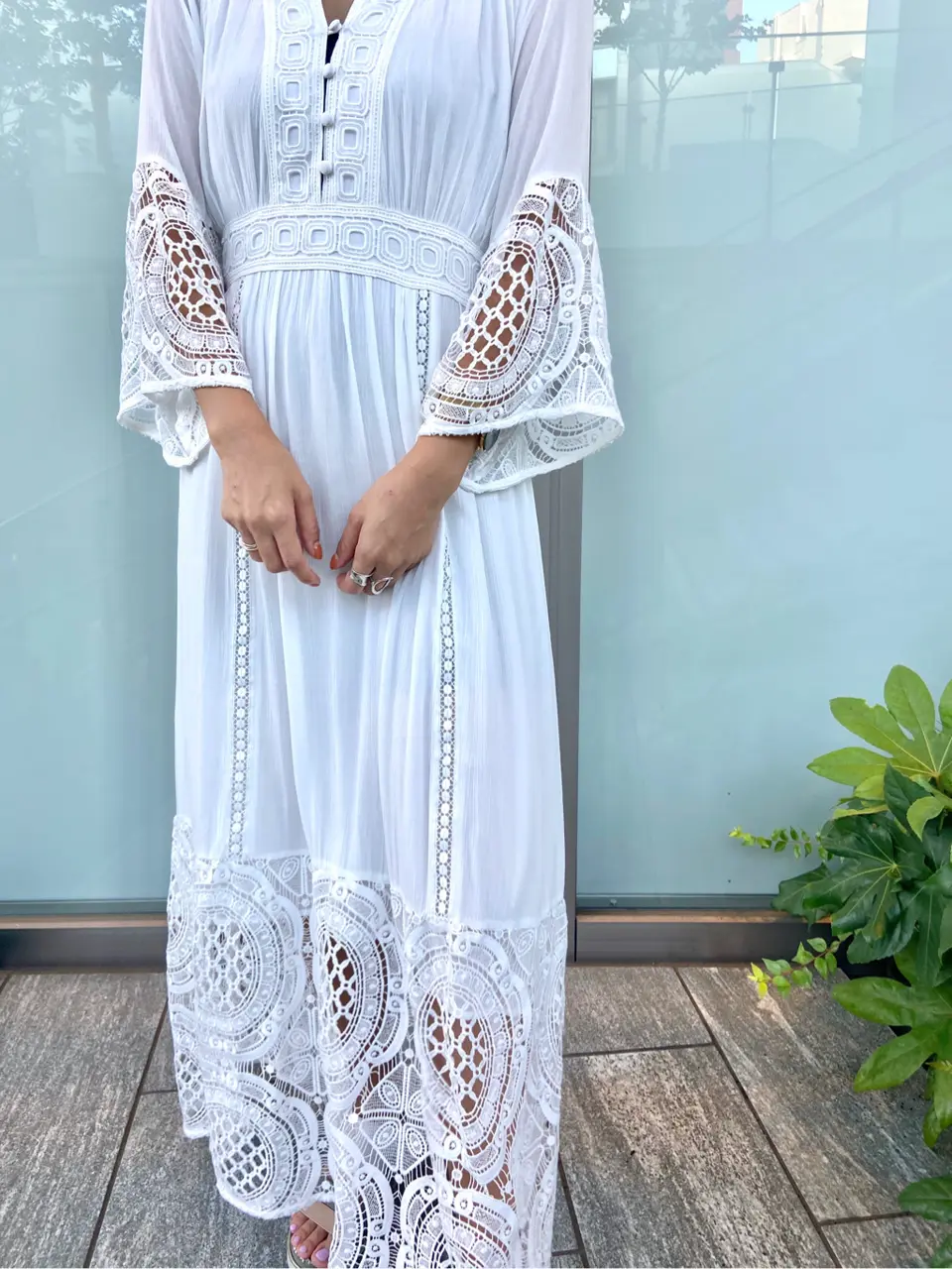 ORIGINATED IN GRACE CONTINENTAL yukimi yonee コーディネート画像