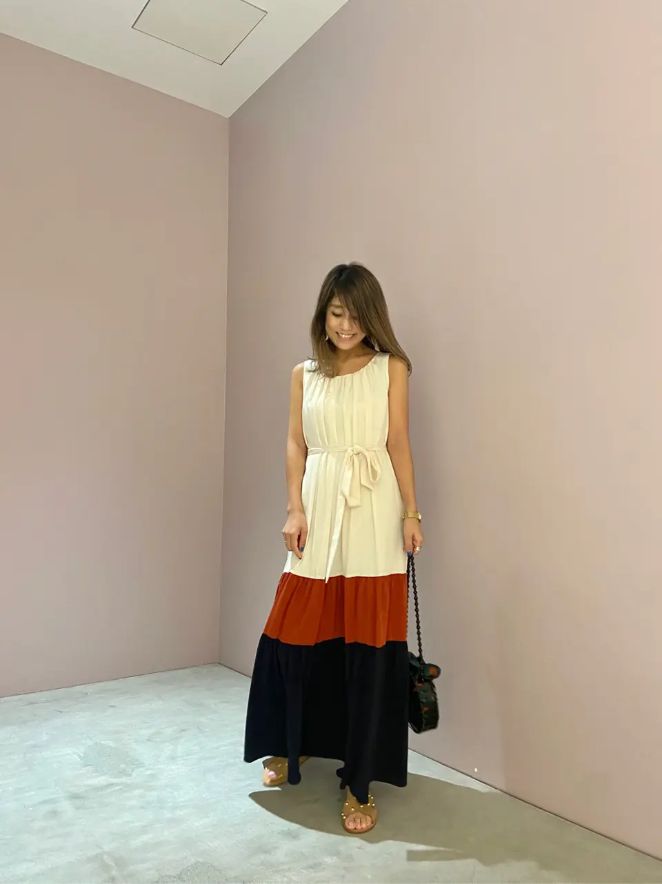 ORIGINATED IN GRACE CONTINENTAL yukimi yonee コーディネート画像