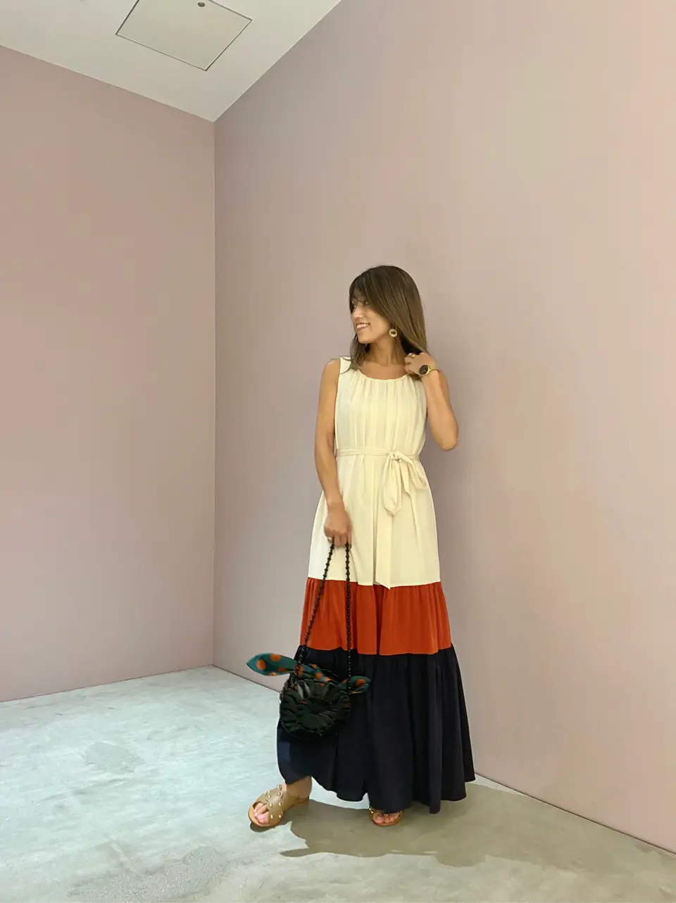 ORIGINATED IN GRACE CONTINENTAL yukimi yonee コーディネート画像