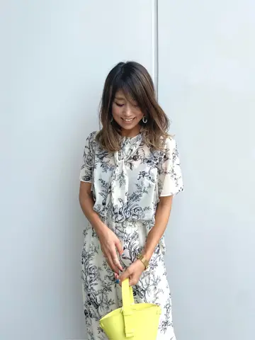 ORIGINATED IN GRACE CONTINENTAL yukimi yonee コーディネート画像