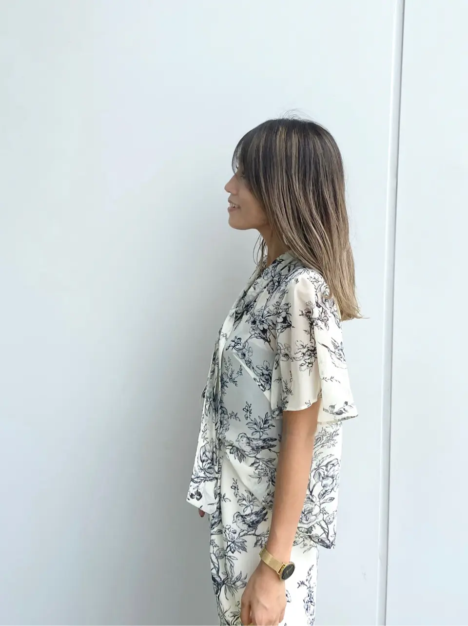 ORIGINATED IN GRACE CONTINENTAL yukimi yonee コーディネート画像