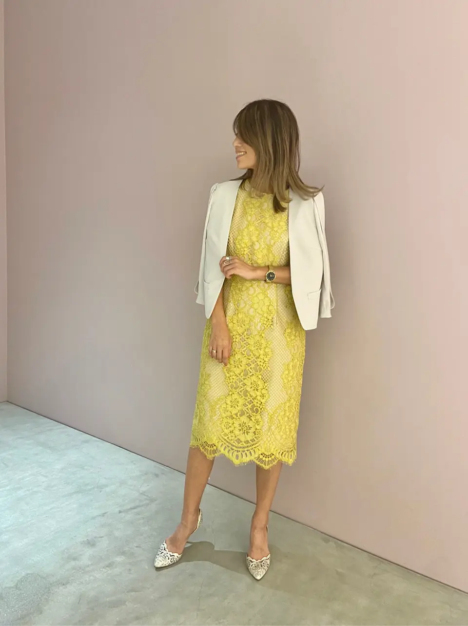 ORIGINATED IN GRACE CONTINENTAL yukimi yonee コーディネート画像