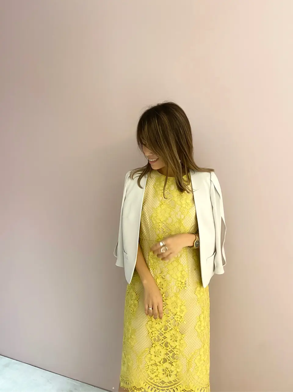 ORIGINATED IN GRACE CONTINENTAL yukimi yonee コーディネート画像