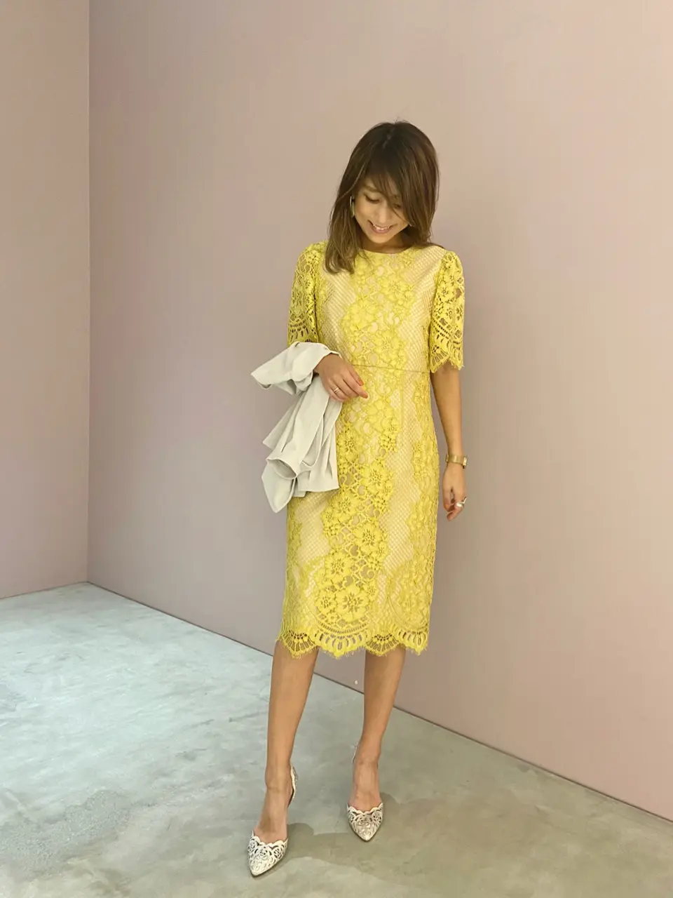 ORIGINATED IN GRACE CONTINENTAL yukimi yonee コーディネート画像