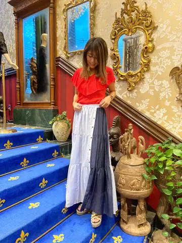 ORIGINATED IN GRACE CONTINENTAL yukimi yonee コーディネート画像