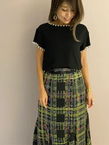 ORIGINATED IN GRACE CONTINENTAL yukimi yonee コーディネート画像