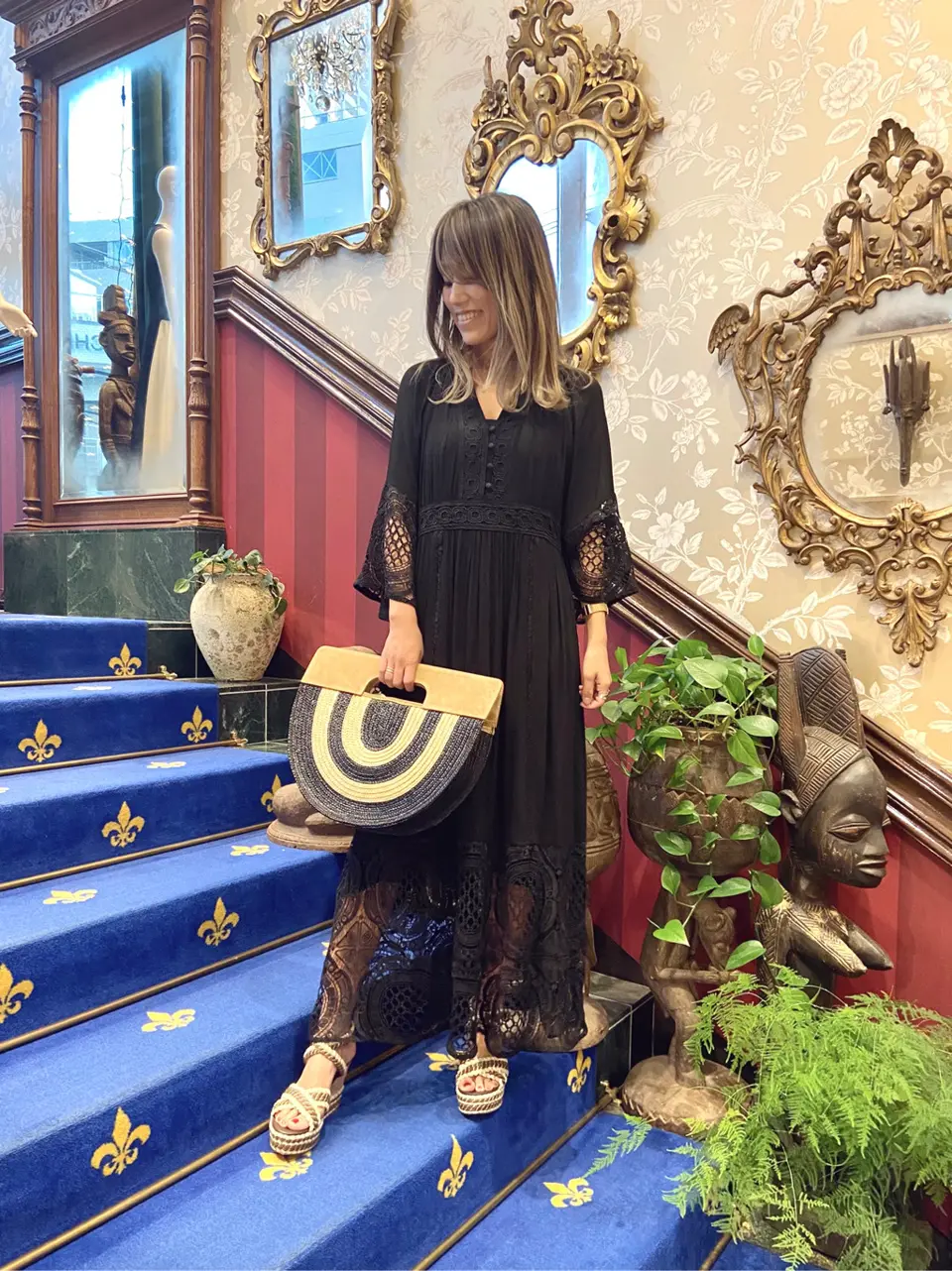 ORIGINATED IN GRACE CONTINENTAL yukimi yonee コーディネート画像