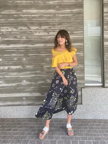 ORIGINATED IN GRACE CONTINENTAL yukimi yonee コーディネート画像