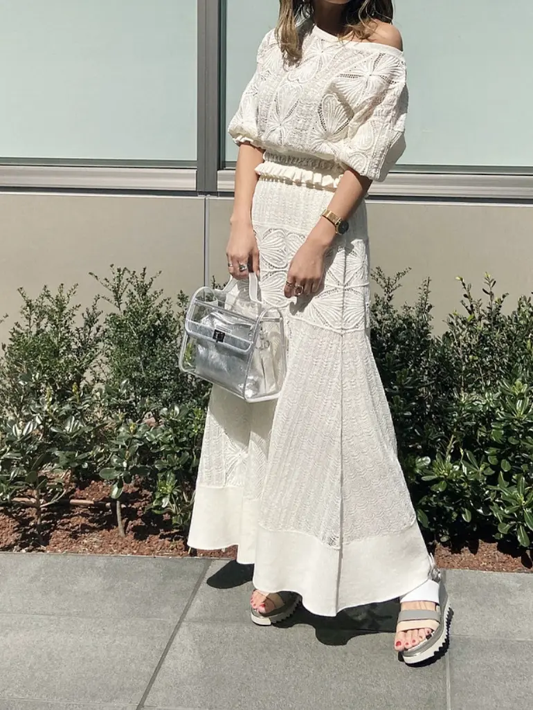 ORIGINATED IN GRACE CONTINENTAL yukimi yonee コーディネート画像