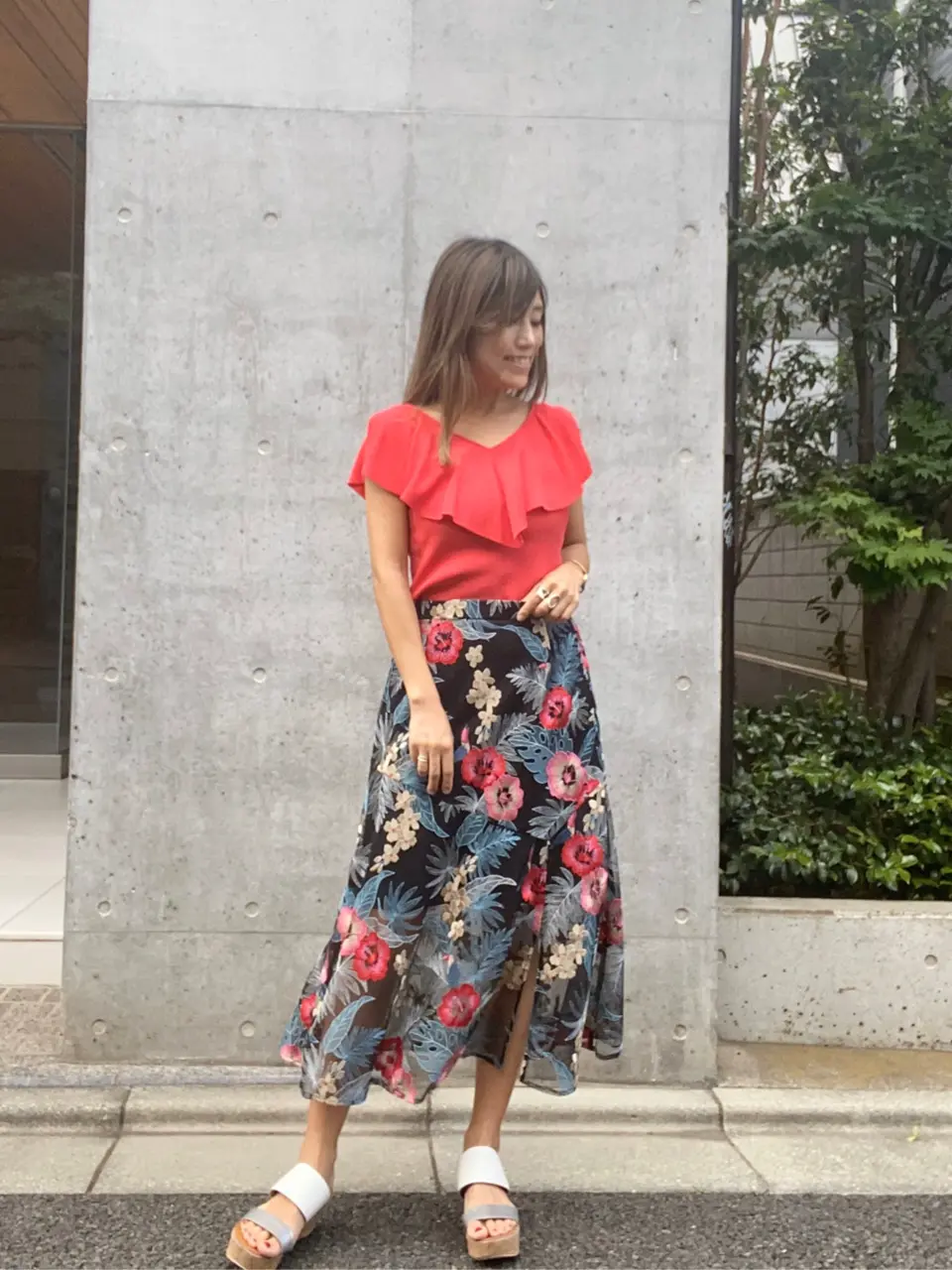 ORIGINATED IN GRACE CONTINENTAL yukimi yonee コーディネート画像