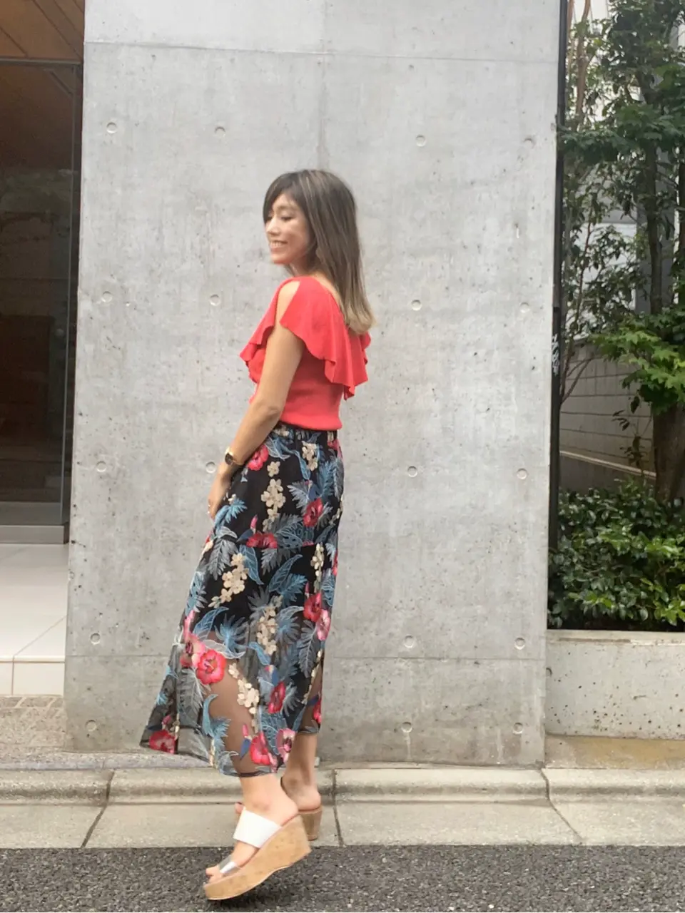 ORIGINATED IN GRACE CONTINENTAL yukimi yonee コーディネート画像