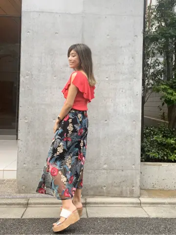 ORIGINATED IN GRACE CONTINENTAL yukimi yonee コーディネート画像