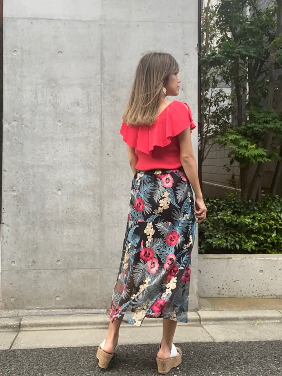 ORIGINATED IN GRACE CONTINENTAL yukimi yonee コーディネート画像