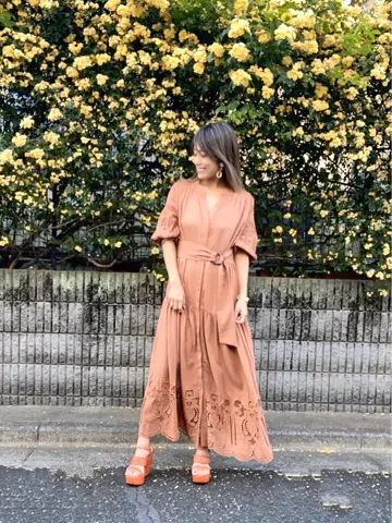 ORIGINATED IN GRACE CONTINENTAL yukimi yonee コーディネート画像