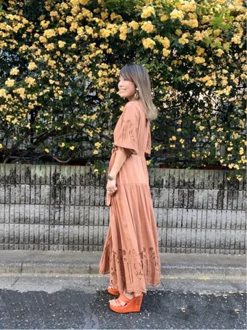 ORIGINATED IN GRACE CONTINENTAL yukimi yonee コーディネート画像