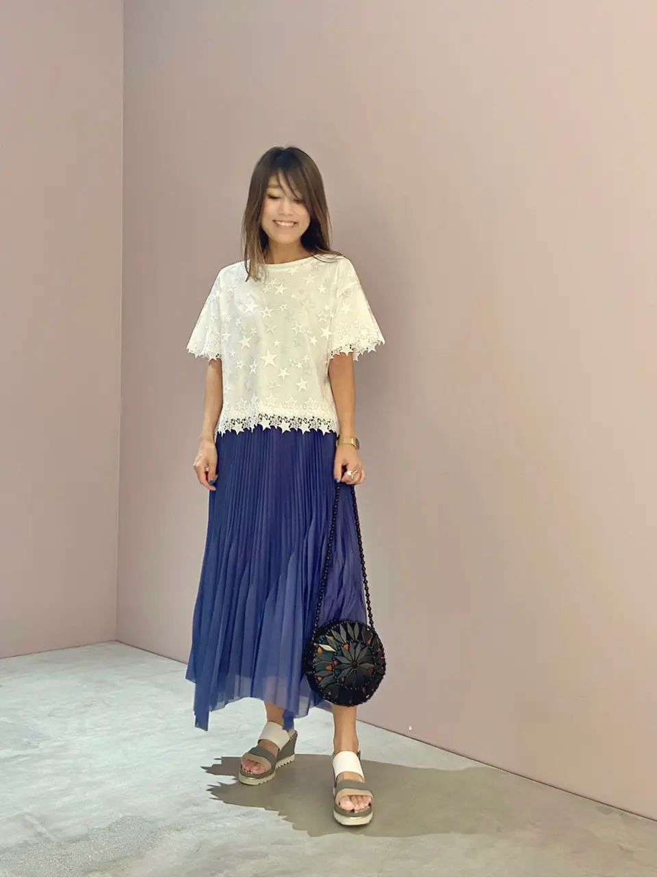 ORIGINATED IN GRACE CONTINENTAL yukimi yonee コーディネート画像