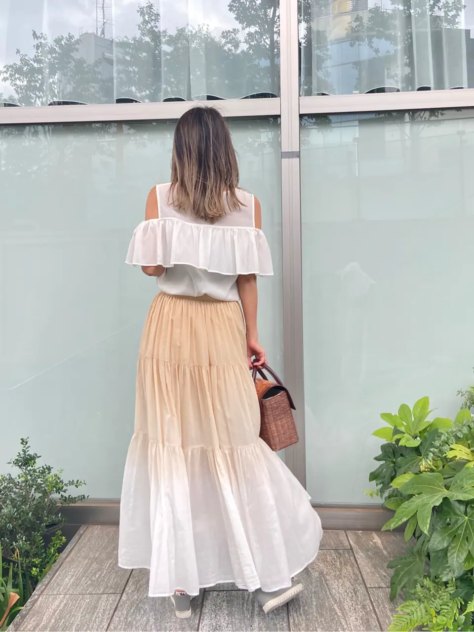 ORIGINATED IN GRACE CONTINENTAL yukimi yonee コーディネート画像