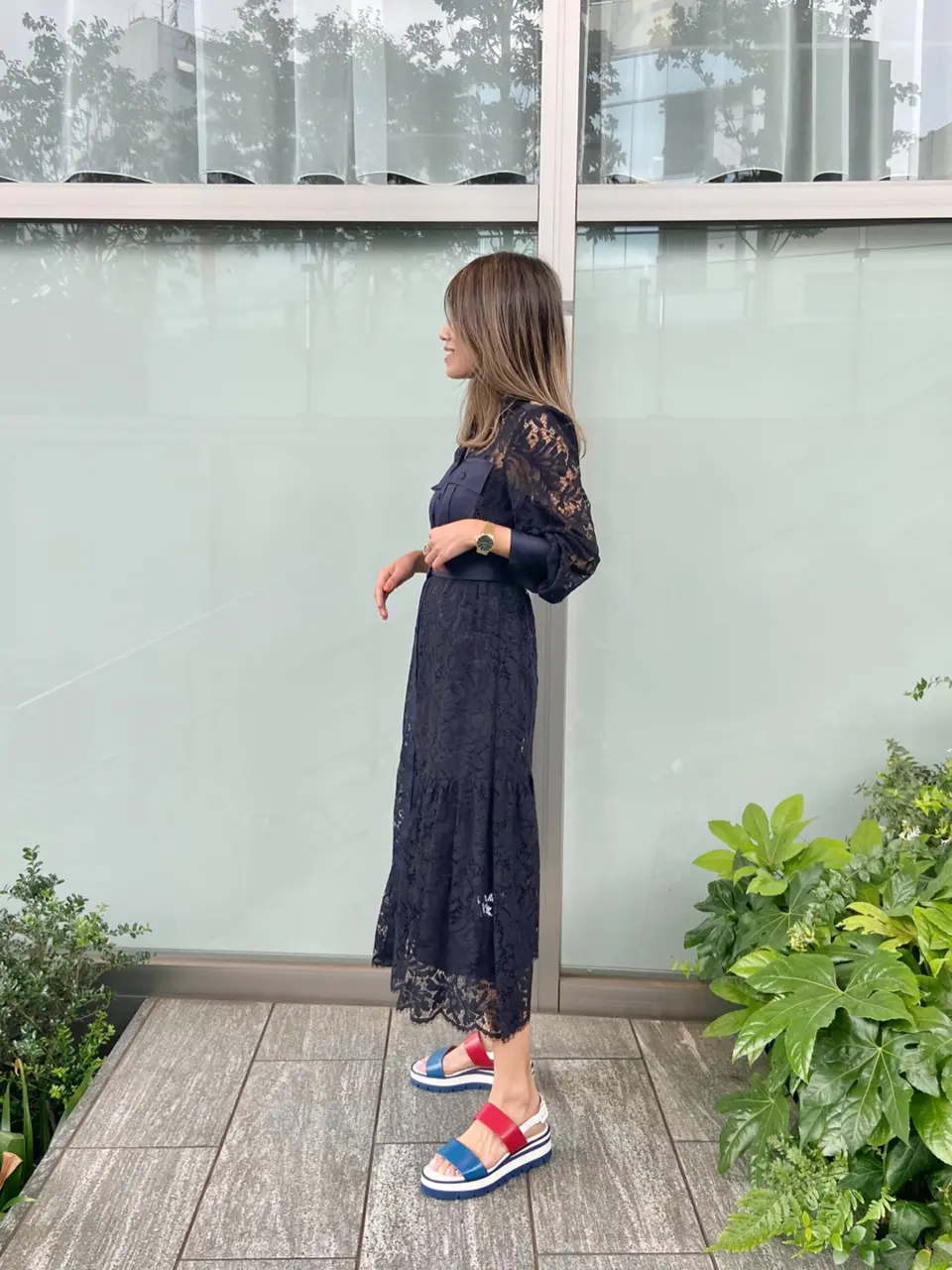 ORIGINATED IN GRACE CONTINENTAL yukimi yonee コーディネート画像