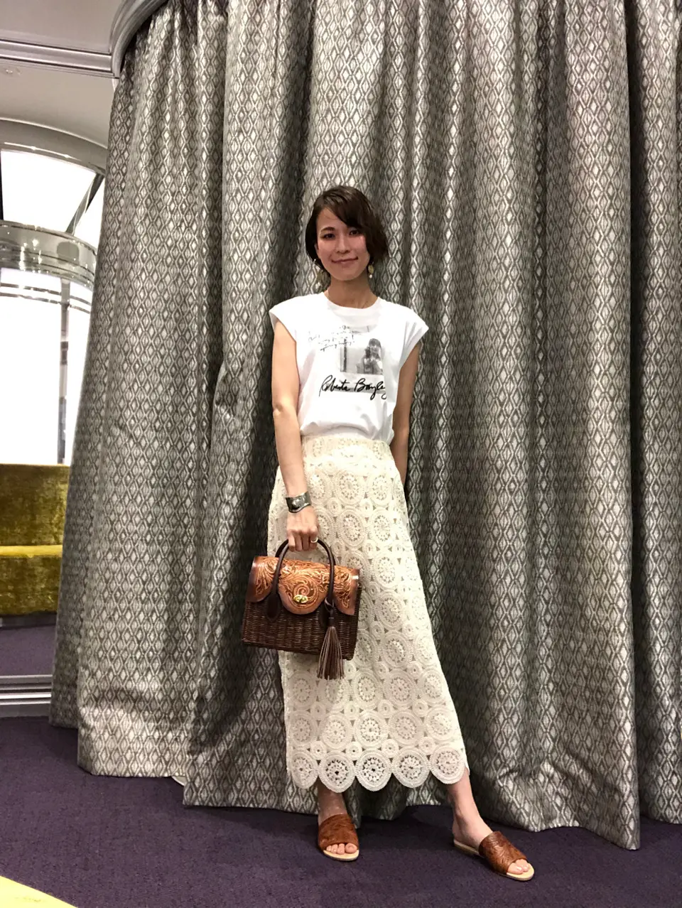 ORIGINATED IN GRACE CONTINENTAL 亀田 未希 コーディネート画像