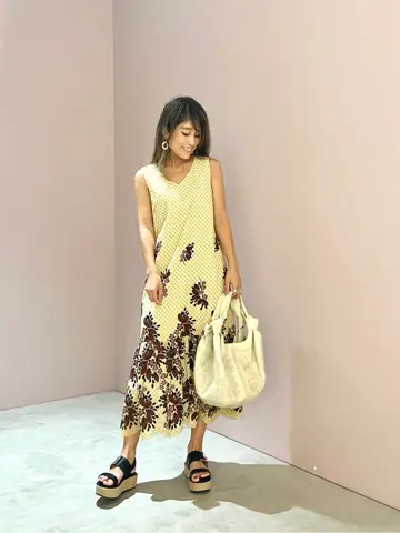 ORIGINATED IN GRACE CONTINENTAL yukimi yonee コーディネート画像