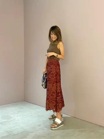 ORIGINATED IN GRACE CONTINENTAL yukimi yonee コーディネート画像