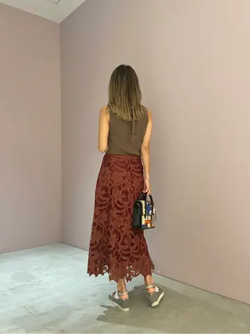 ORIGINATED IN GRACE CONTINENTAL yukimi yonee コーディネート画像