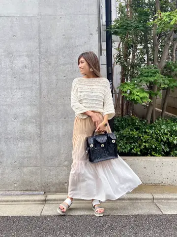 ORIGINATED IN GRACE CONTINENTAL yukimi yonee コーディネート画像