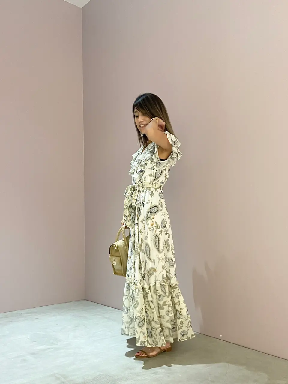 ORIGINATED IN GRACE CONTINENTAL yukimi yonee コーディネート画像