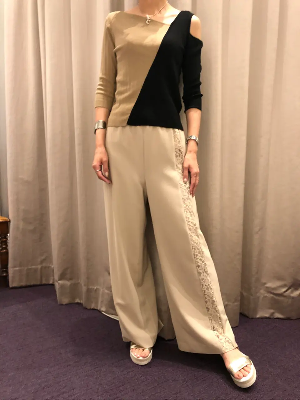 ORIGINATED IN GRACE CONTINENTAL 亀田 未希 コーディネート画像