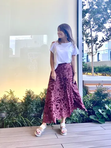 ORIGINATED IN GRACE CONTINENTAL yukimi yonee コーディネート画像