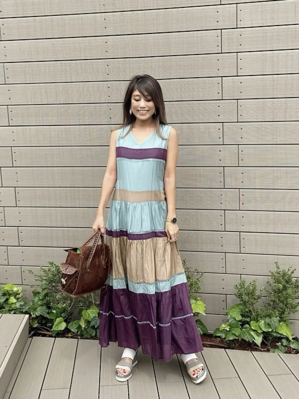 ORIGINATED IN GRACE CONTINENTAL yukimi yonee コーディネート画像