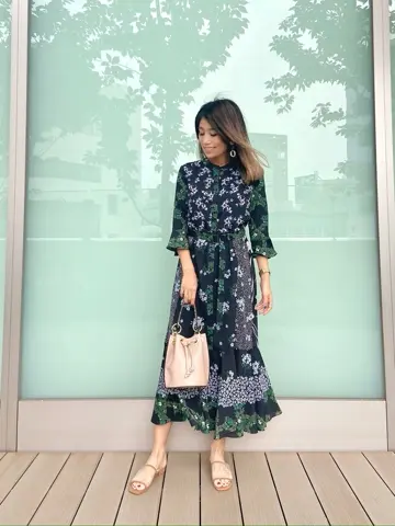 ORIGINATED IN GRACE CONTINENTAL yukimi yonee コーディネート画像