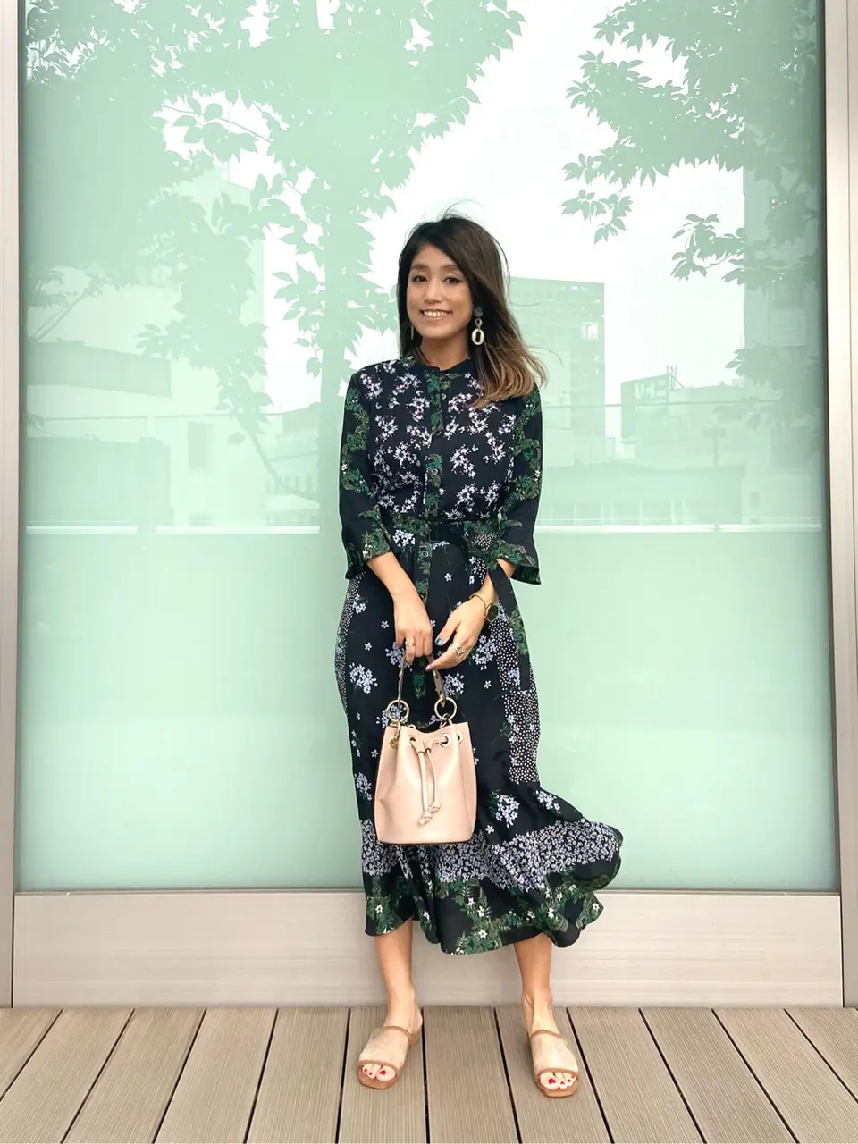 ORIGINATED IN GRACE CONTINENTAL yukimi yonee コーディネート画像