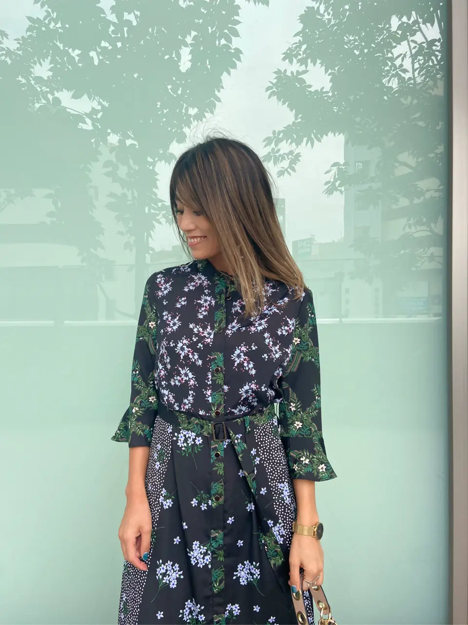 ORIGINATED IN GRACE CONTINENTAL yukimi yonee コーディネート画像