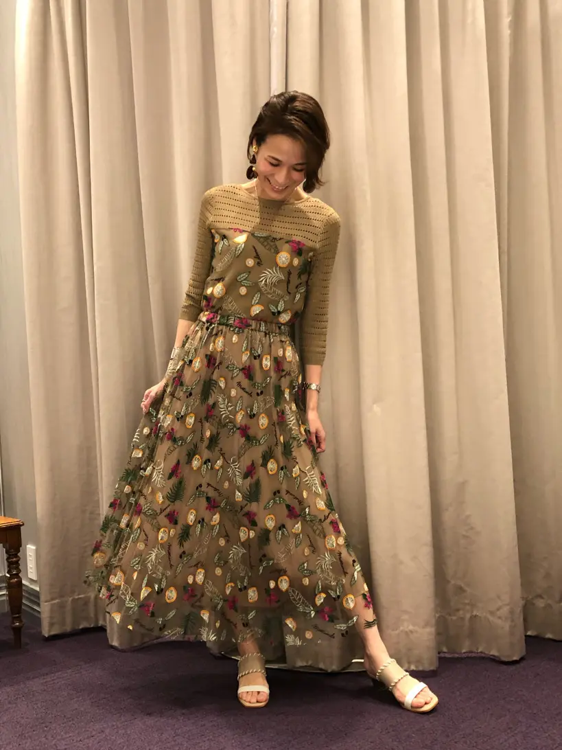 ORIGINATED IN GRACE CONTINENTAL 亀田 未希 コーディネート画像