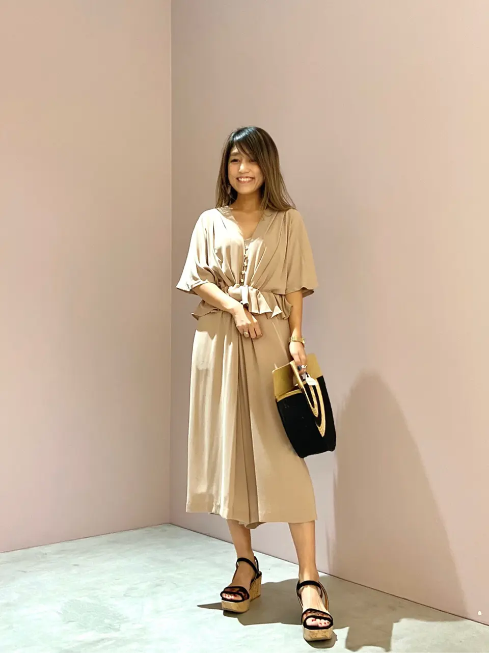 ORIGINATED IN GRACE CONTINENTAL yukimi yonee コーディネート画像