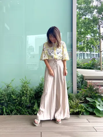 ORIGINATED IN GRACE CONTINENTAL yukimi yonee コーディネート画像