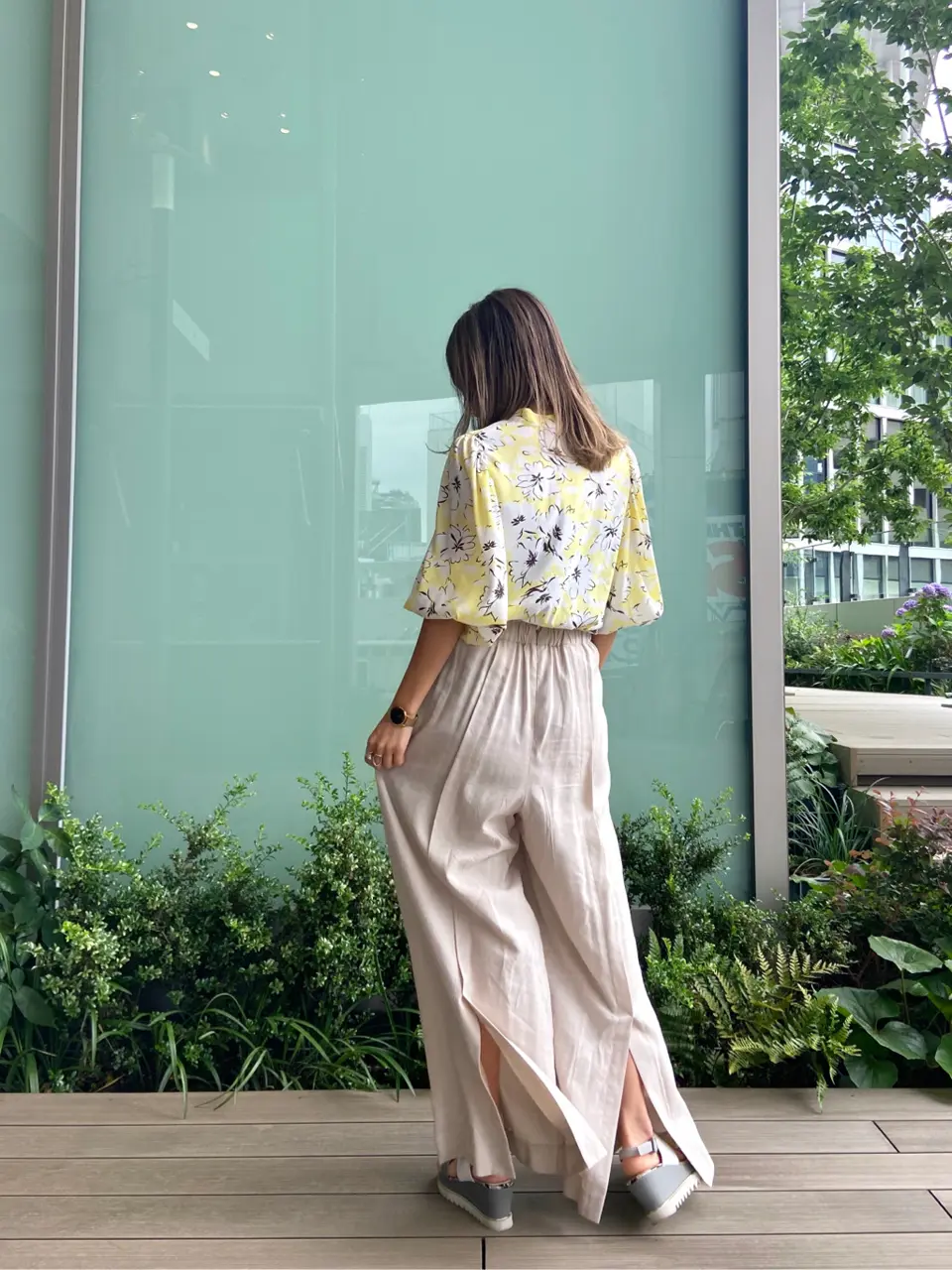 ORIGINATED IN GRACE CONTINENTAL yukimi yonee コーディネート画像