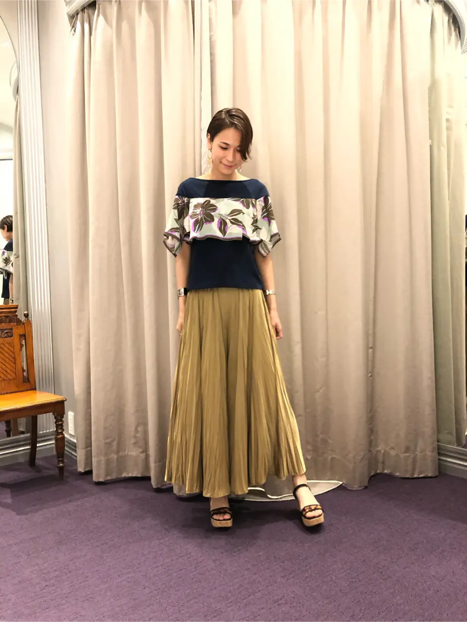 ORIGINATED IN GRACE CONTINENTAL 亀田 未希 コーディネート画像