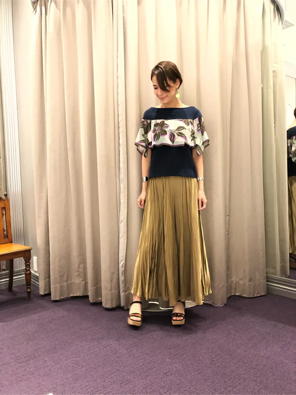 ORIGINATED IN GRACE CONTINENTAL 亀田 未希 コーディネート画像