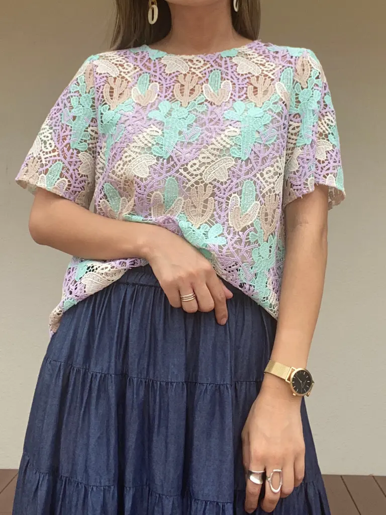 ORIGINATED IN GRACE CONTINENTAL yukimi yonee コーディネート画像