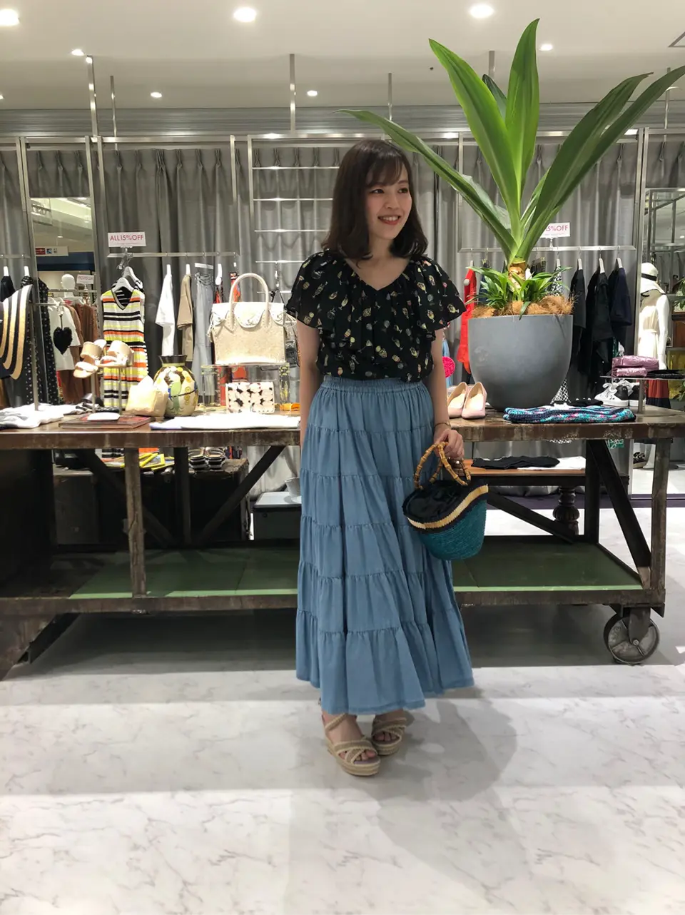 ORIGINATED IN GRACE CONTINENTAL tama コーディネート画像